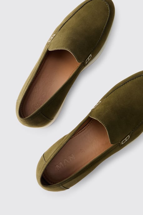 Faux Suede Loafer - Image 5