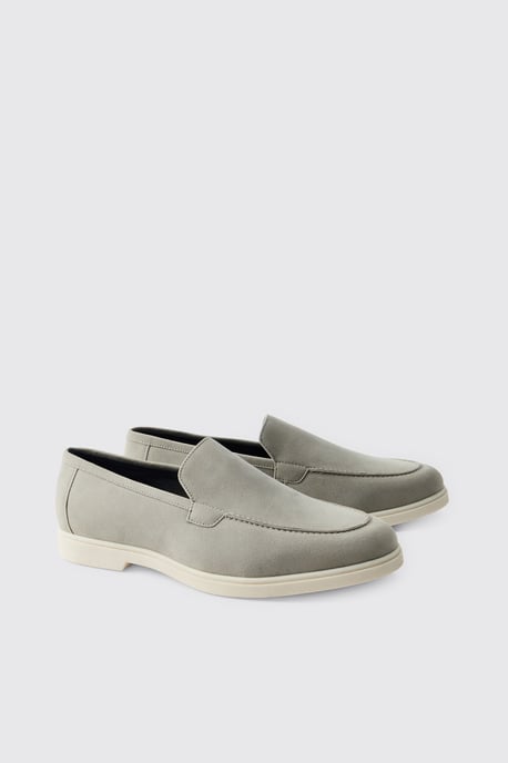 Faux Suede Loafer - Image 1