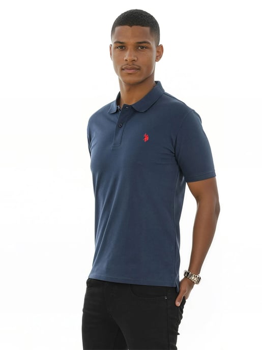 U.S. Polo Assn. heren basic poloshirt met korte mouwen en stretch - Image 5
