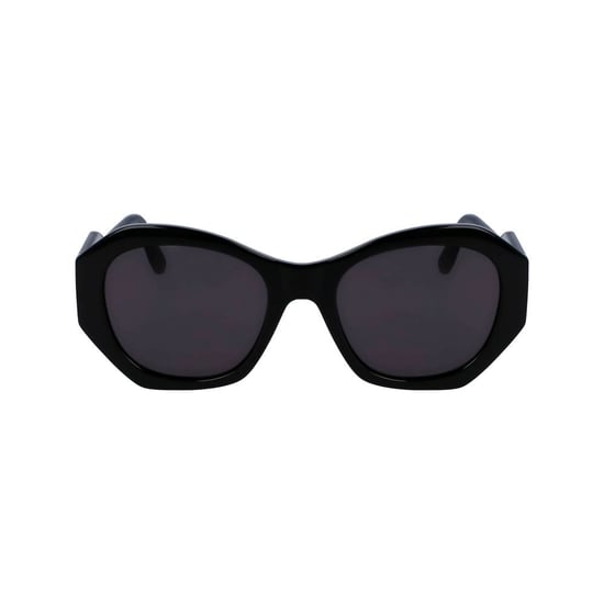 Karl Lagerfeld Zwarte Geïntjekte Zonnebril - Image 2