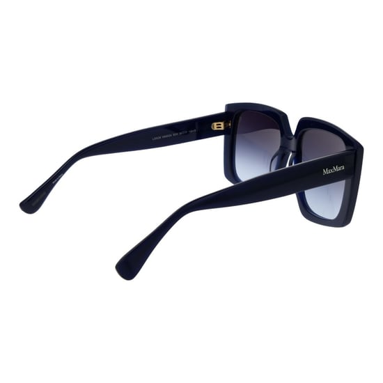 Max Mara Blauwe Plastic Zonnebril - Image 3