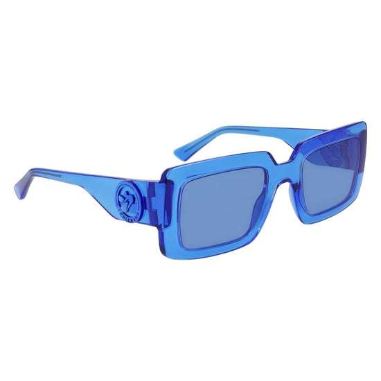 Longchamp Blauwe Ingespoten Zonnebril - Image 3
