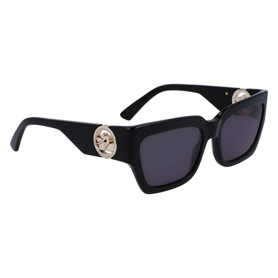 Longchamp Black Acetate Sunglasses - Image 3