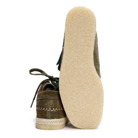 Pompeii X Clarks Originals Weaver Suede Men's Cactus Shoes - Image 4