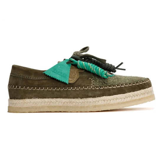 Pompeii X Clarks Originals Weaver Suede Men's Cactus Shoes - Image 5