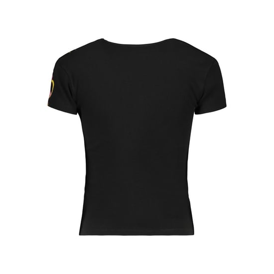 Desigual svart bomulls t-shirt för kvinnor - Image 3