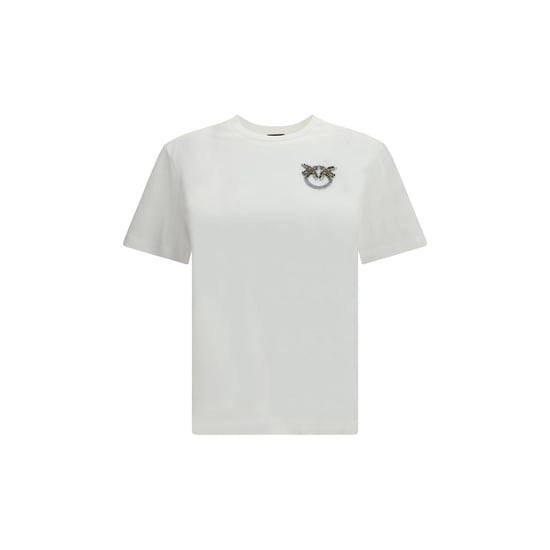 PINKO Witte Katoenen T-Shirt - Image 1