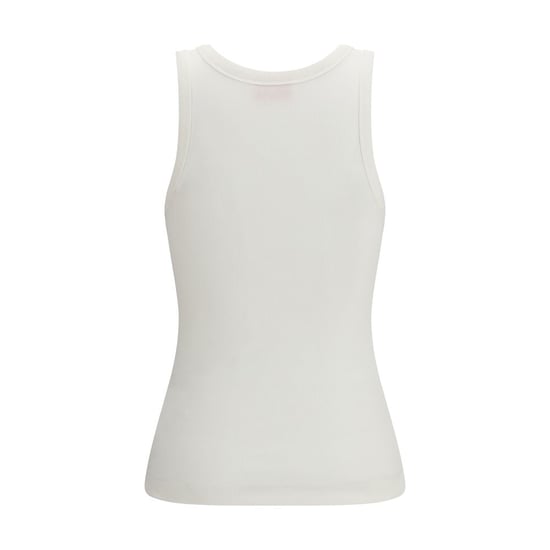 Diesel Witte Katoenen Mouwloze T-Shirt - Image 2