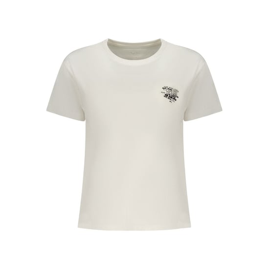 Pepe Jeans Witte Katoenen Vrouwen T-shirt - Image 1