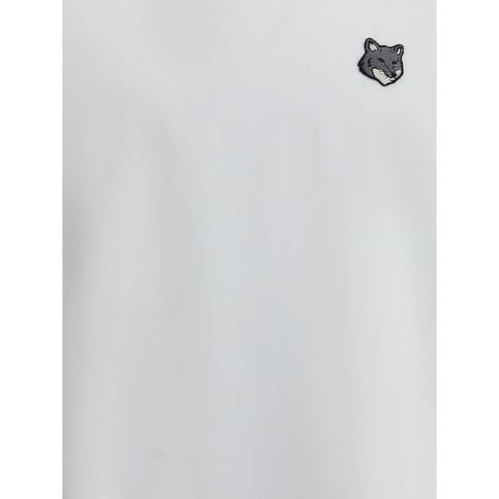 Maison Kitsuné Witte Katoenen T-Shirt - Image 3