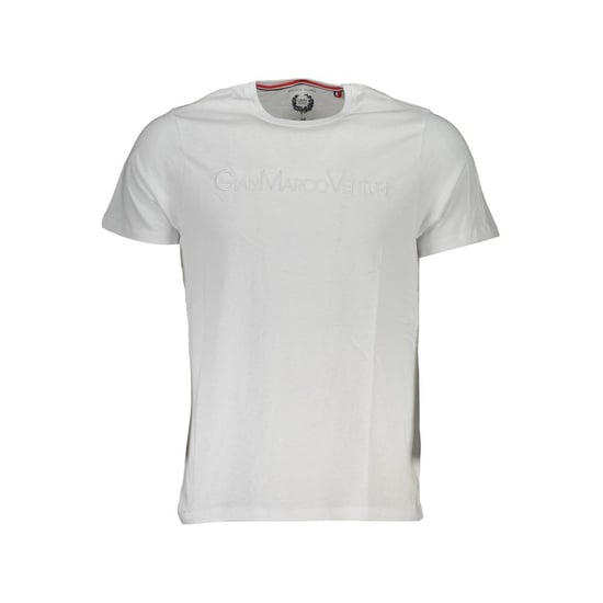 Gianmarco Venturi Bianco Bomull T-Shirt för Män - Image 1