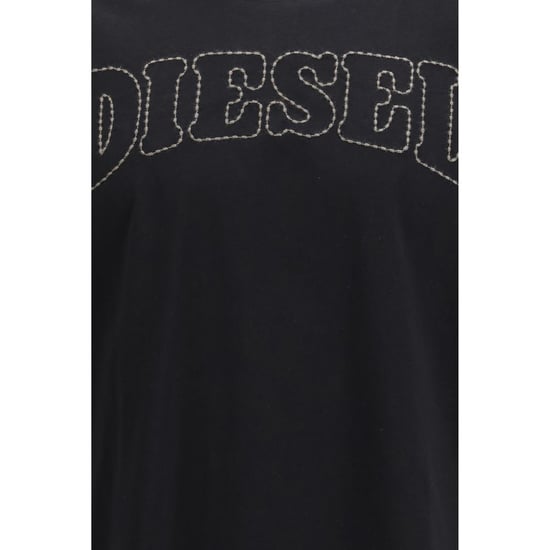 Diesel Zwarte Katoenen T-Shirt - Image 3