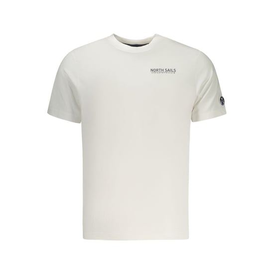 North Sails Vit Bomull Herr T-Shirt - Image 1