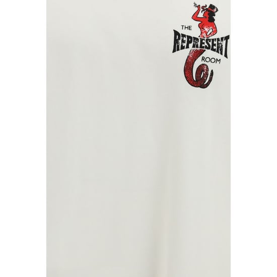 Represent Vit T-shirt i Bomull - Image 3