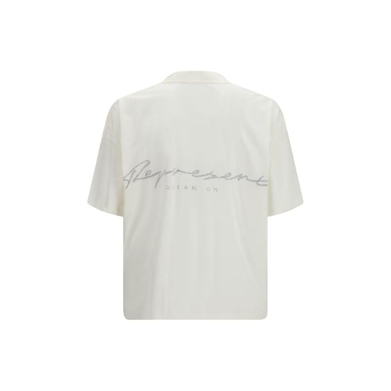 Represent Witte Katoenen T-shirt - Image 2
