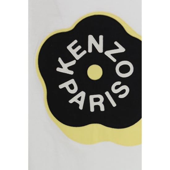 Kenzo Vit Bomull T-Shirt - Image 3
