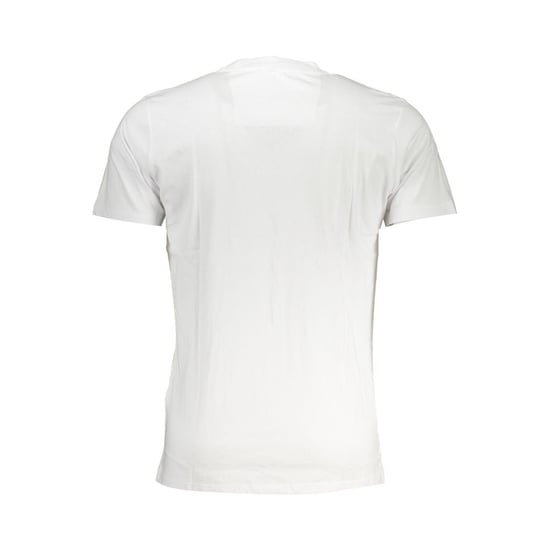 Cavalli Class Vit Bomull Herr T-Shirt - Image 2