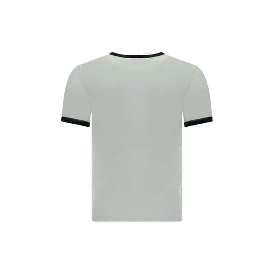 Courrèges vit bomulls T-shirt - Image 4