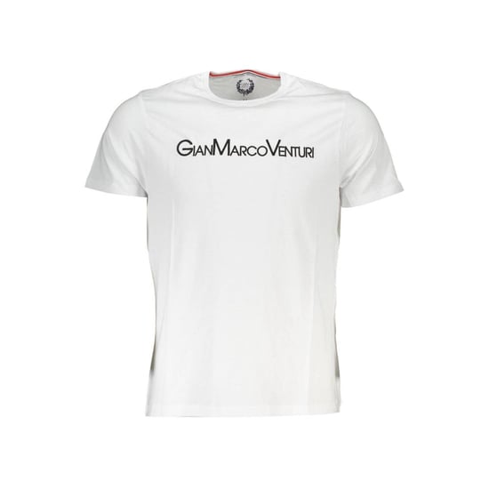 Gianmarco Venturi Vit Bomull T-shirt för Herrar - Image 1