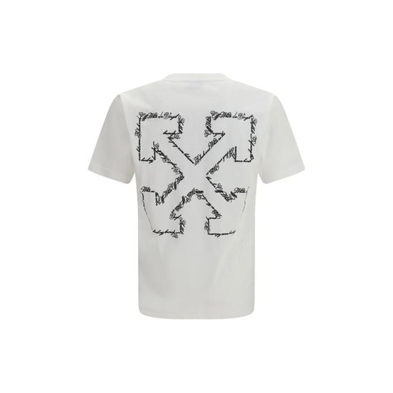 Off-White Vit Bomull T-shirt - Image 2