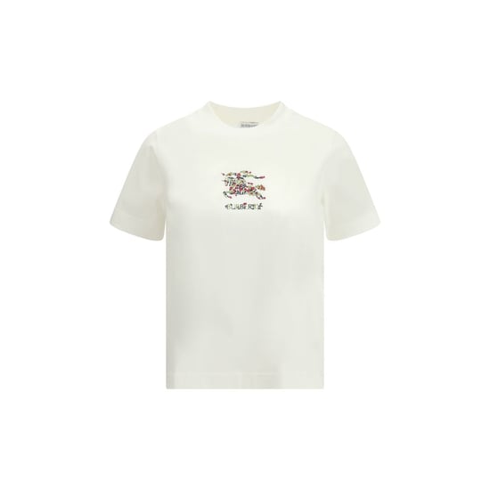Burberry Witte Katoenen T-Shirt - Image 1