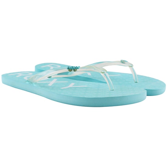 Roxy Viva Jelly Kids Blue Flip-Flops - Image 3