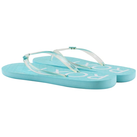 Roxy Viva Jelly Kids Blue Flip-Flops - Image 4