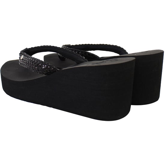 Roxy Mellie III Womens Black Flip-Flops - Image 3