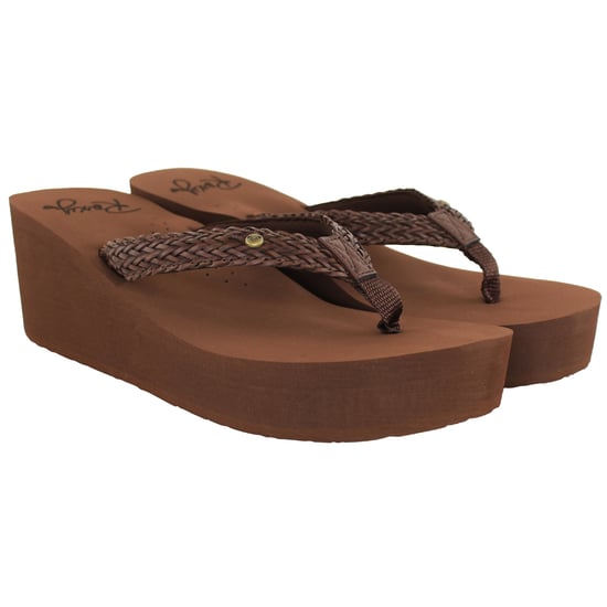 Roxy Mellie III Womens Brown Flip-Flops - Image 3