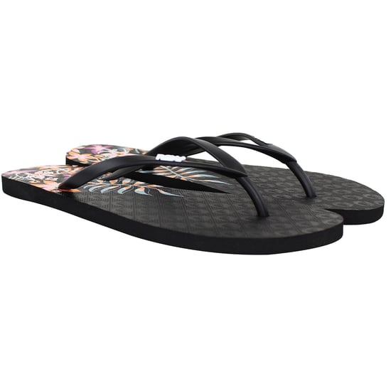 Roxy Viva Stamp II Womens Black Flip-Flops - Image 3