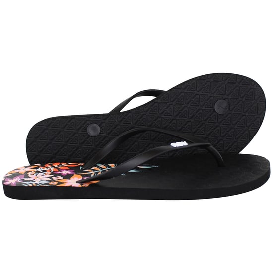 Roxy Viva Stamp II Womens Black Flip-Flops - Image 5