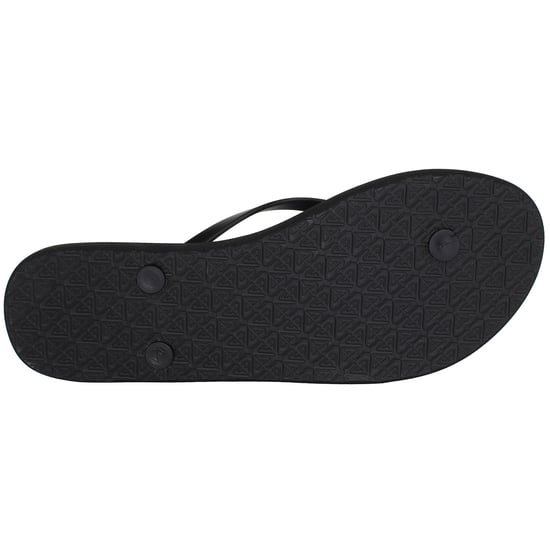 Roxy Viva Stamp II Womens Black/White Flip-Flops - Image 6