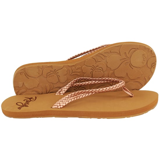 Roxy Costas Womens Rose Gold Flip-Flops - Image 5
