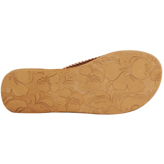 Roxy Costas Womens Rose Gold Flip-Flops - Image 6