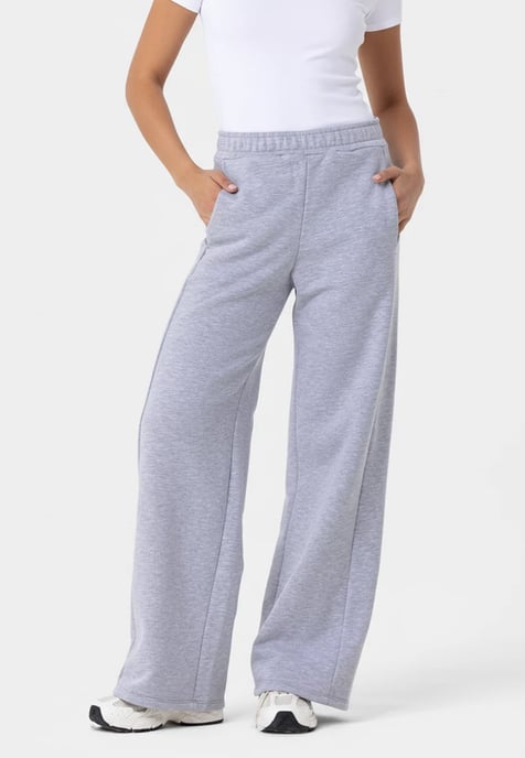 Wide Sweatpants GRIJS - Image 3