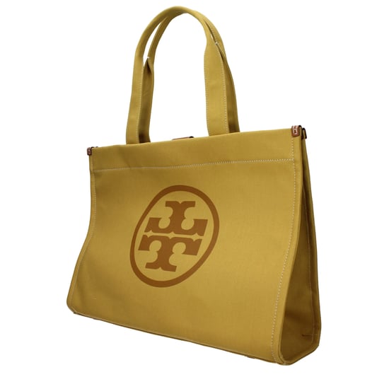 Tory Burch Gele Stoffen Schoudertas - Image 2