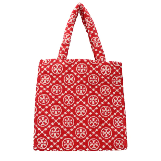 Tory Burch Rode Katoenachtige Schoudertas - Image 1