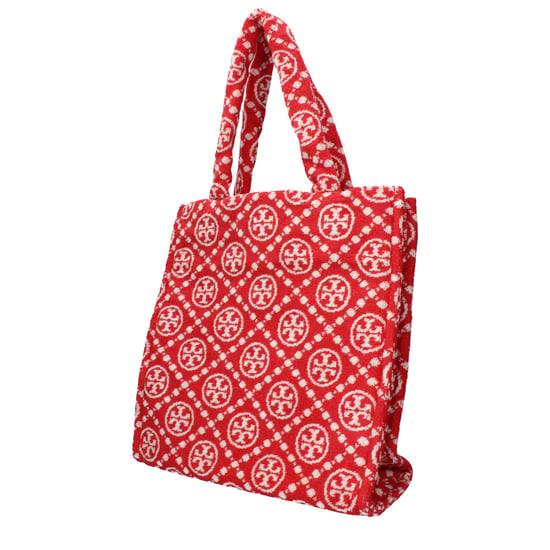 Tory Burch Rode Katoenachtige Schoudertas - Image 2