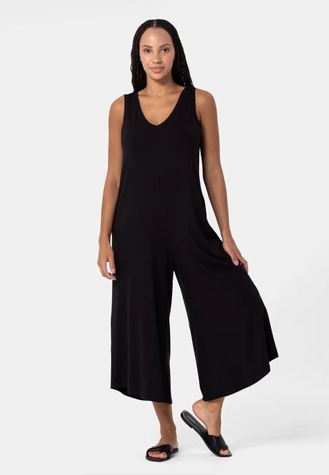 Viscose Jumpsuit ZWART - Image 1