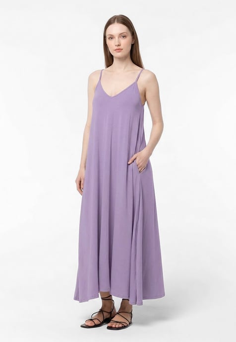 Chloe Long Dress VIOLET - Image 2