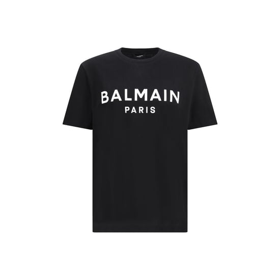 Balmain Zwarte Katoenen T-Shirt - Image 1