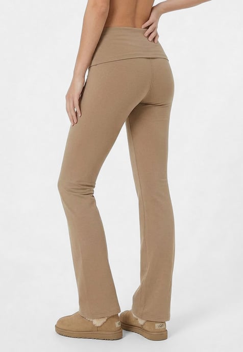 Fold Over Pants LICHTBRUIN - Image 3