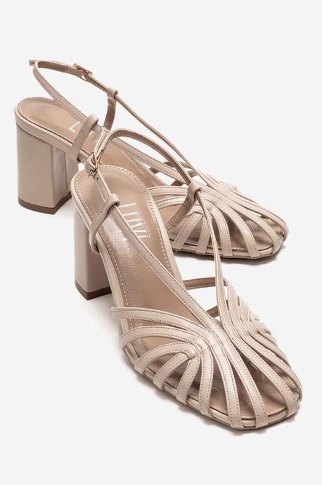 Wilda Klacksandal med Blockklack - Image 1