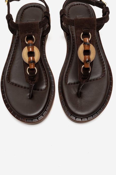 Tiana Sandal i Läder med Spänne - Image 2