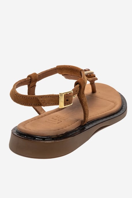 Tiana Sandal i Läder med Spänne - Image 5