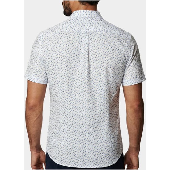 R2 Amsterdam Casual hemd korte mouw blue flamingo seersucker shor 132.wspss.032/014 - Image 2