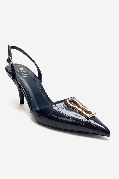 Yvella Spänne Spetsig Tå Stilettopump - Image 3