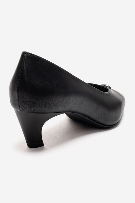 Versay Spetsig Tå Kitten Heel Pump - Image 5