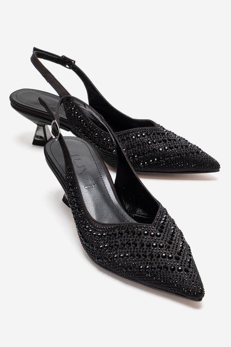 Royale Utsmyckad Kitten Heel Pump - Image 1