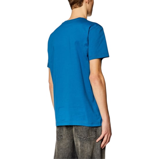Diesel Mens T Shirts Diegor Logo Print Crew Neck Summer Cotton Tee - Image 2